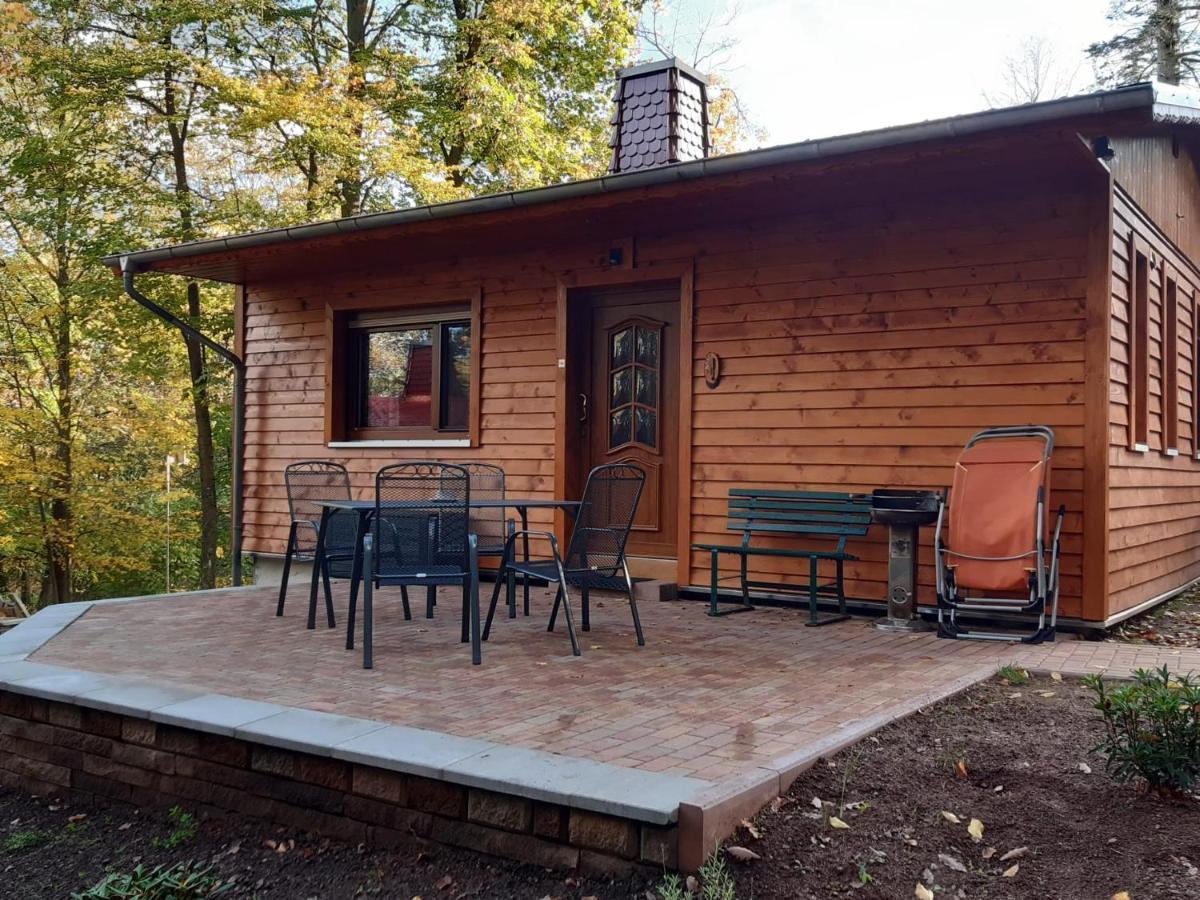 Feriendorf "Am Forsthaus" Mosbach Mosbach  Bagian luar foto